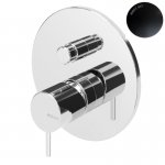 Bruma Leaf2 Bateria wannowo-natryskowa podtynkowa Night Sky 1671302NS