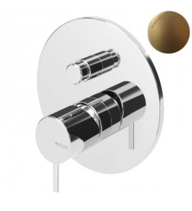 Bruma Leaf2 Bateria wannowo-natryskowa podtynkowa Sunrise 1671302SR