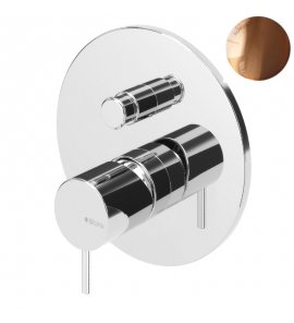 Bruma Leaf2 Bateria wannowo-natryskowa podtynkowa Sunset 1671302SS