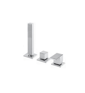 Bruma Linea Bateria wannowo-natryskowa Na Brzeg Wanny chrom 1825011CR