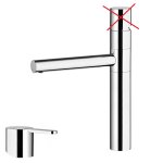 Bruma Lusa Bateria Kuchenna jednouchwytowa z obrotową wylewką Chrom 1010501CR