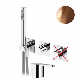 Bruma Lusa Bateria natryskowa podtynkowa z 3 wylotami Sunset 1012001SS