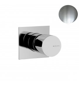 Bruma Lusa Bateria prysznicowa podtynkowa z 1 wylotem Satinox 1011202ST