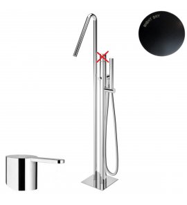 Bruma Lusa Bateria wannowo-natryskowa wolnostojąca Night Sky 1010701NS