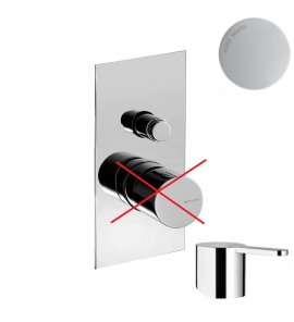 Bruma Lusa Bateria wannowo-natryskowa podtynkowa Pure White 1011301PW