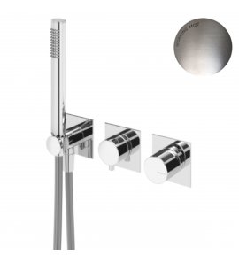 Bruma Lusa Bateria wannowo-natryskowa podtynkowa 2-drożna Morning Mist 1012802MM