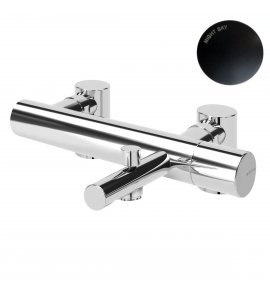 Bruma Lusa Bateria wannowo-prysznicowa 2-otworowa na brzeg wanny Night Sky 1017202NS