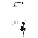   Bruma Lusa Zestaw natryskowy 230 mm Podtynkowy z ramieniem ściennym night sky 1017642NS