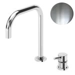 Bruma Lusitano Bateria kuchenna jednouchwytowa dwuotworowa Satinox 1070581ST