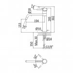 Bruma Lusitano Bateria kuchenna jednouchwytowa Satinox 1070501ST