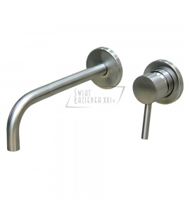 Bruma Lusitano Bateria umywalkowa 2-otworowa Podtynkowa 230 mm satinox 1078401ST