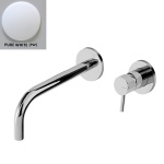    Bruma Lusitano Bateria umywalkowa 2-otworowa Podtynkowa 170 mm pure white 1078501PW