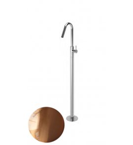 Bruma Lusitano Bateria umywalkowa wolnostojąca jednouchwytowa z korkiem Sunset 1077811SS