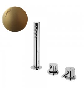 Bruma Lusitano Bateria wannowo-natryskowa na brzeg wanny sunrise 1075201SR