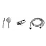  Bruma Lusitano Bateria wannowo-natryskowa Naścienna chrom 1070301CR