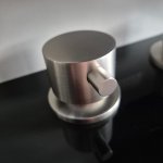 Bruma Lusitano Bateria wannowo-natryskowa 2-drożna na brzeg wanny Morning Mist 1075001MM