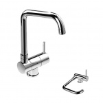 Bruma Lusitano Bateria Zlewozmywakowa jednouchwytowa chrom 10705911