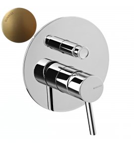 Bruma Lusitano Mieszacz ścienna jednouchwytowy z 2 wyjściami Sunrise 1071301SR