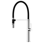 Bruma Mentha Bateria kuchenna z obrotową i wyjmowaną wylewką Chrom 1220035CR