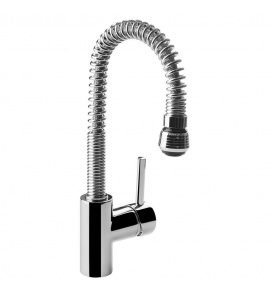 Bruma Mentha Bateria Zlewozmywakowa jednouchwytowa ze sprężyną chrom 12200011