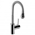 Bruma Mentha Bateria Zlewozmywakowa jednouchwytowa ze sprężyną chrom 12200011