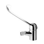 Bruma Mustang Bateria bidetowa z długim uchwytem bez korka Chrom 1240202CR