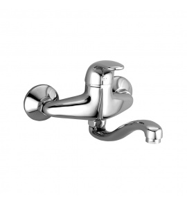 Bruma Mustang Bateria Zlewozmywakowa ścienna chrom 11605511