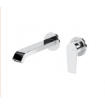 Bruma Nautic Bateria umywalkowa bez korka Naścienna chrom 1818401CR