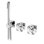 Bruma Navy Bateria natryskowa podtynkowa z zestawem natryskowym Chrom 1901421CR