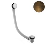 Bruma Odpływ wannowy z systemem przelewowym Old Brass/Vieux Laiton 1610010LE