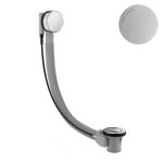 Bruma Odpływ wannowy z systemem przelewowym Pure White 1610011PW