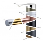 Bruma Przyłącze kątowe węża z zaworem 1/2″ chrom 1252001CR