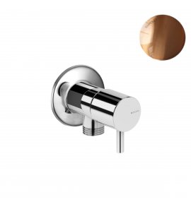 Bruma Przyłącze kątowe węża z zaworem 3/8" Sunset 1252801SS