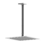 Bruma Quadra Deszczownica 200x200 mm z ramieniem sufitowym Chrom 1455334CR