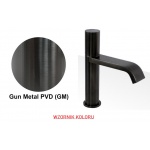 Bruma Syfon umywalkowy butelkowy gun metal PVD 1370001GM
