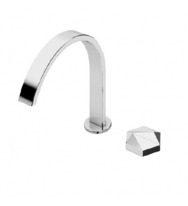 Bruma Utopia Bateria bidetowa 2-otworowa bez korka chrom 1831100CR