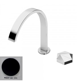 Bruma Utopia Bateria bidetowa 2-otworowa bez korka night sky 1831100NS