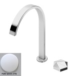 Bruma Utopia Bateria umywalkowa 2-otworowa bez korka pure white 1838801PW