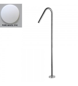 Bruma Wylewka wannowa Podłogowa 120 cm pure white 1456413PW