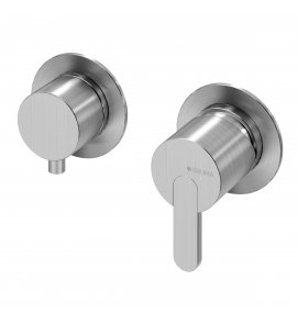 Bruma X-Alpha Bateria natryskowa jednouchwytowa podtynkowa Satin stainless steel 1861631IS