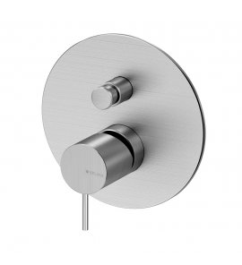 Bruma X-Alpha Bateria wannowo-natryskowa satin stainless steel 1861302IS