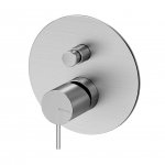 Bruma X-Alpha Bateria wannowo-natryskowa satin stainless steel 1861302IS