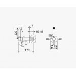 Bruma X-Alpha Bidetka z zaworem satin stainless steel 1865138IS
