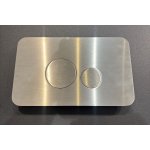 Bruma X-Alpha Przycisk spłukujący steel 1505903IS