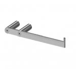 Bruma X-Alpha Uchwyt na papier toaletowy Satin Stainless Steel 1885200IS W MAGAZYNIE!!