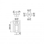 Bruma Zawór 2-drożny podtynkowy chrom 1066900CR