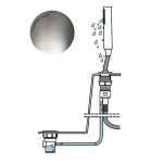 Bruma Zestaw odprowadzający wodę Morning Mist 1610022MM