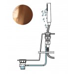 Bruma Zestaw odprowadzający wodę Sunset 1610022SS