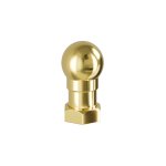 Burlington 1850 Victorian Zwieńczenie drzwi do wnęki kabiny prysznicowej 1 sztuka gold CQ1850PRFNG