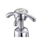 Burlington Anglesey Pokrętła do baterii (para) chrom T2